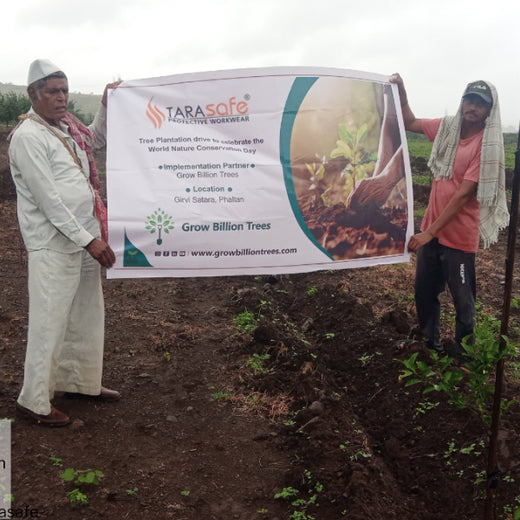 Nature First: Tarasafe’s World Nature Conservation Day Drive – Planting