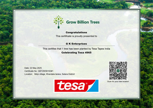 Bonding with Nature: tesa Tapes' Carbon-Conscious Celebration – 6 months