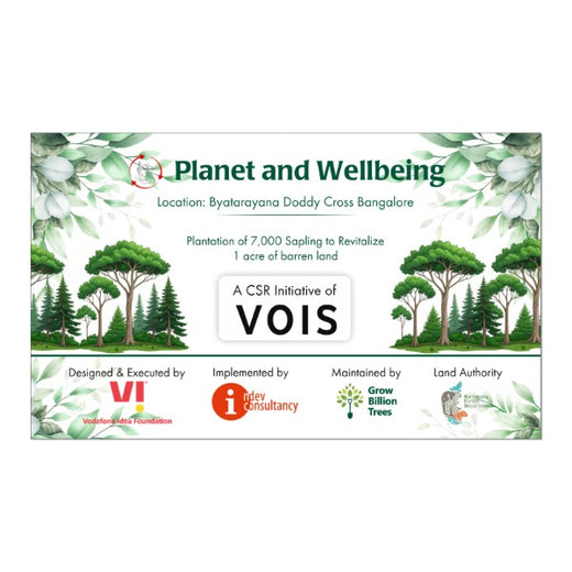 VOIS Green Mission: Carbon Neutrality Through Urban Greening – Planting
