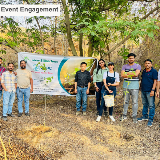 Greening the City:  AAPC India Empowers Employees in Urban Forest Creation – Planting