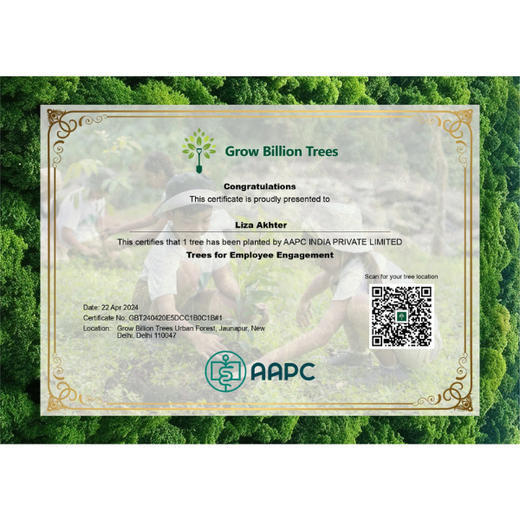 Greening the City:  AAPC India Empowers Employees in Urban Forest Creation – Planting
