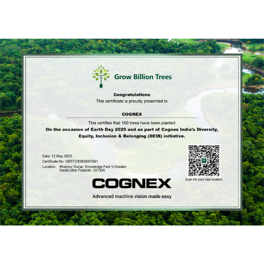 Eco-Inclusive: Cognex Unites for Environment Day – 6 months