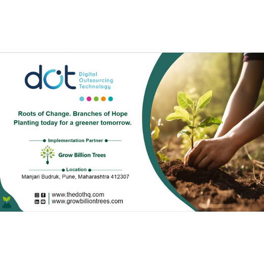 Digital Roots, Green Shoots: DOT PROFESSIONALS'  Urban Forest CSR Drive – Planting