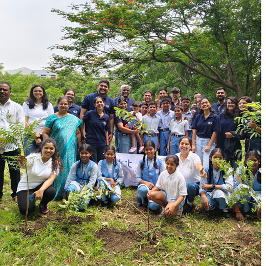 Digital Roots, Green Shoots: DOT PROFESSIONALS'  Urban Forest CSR Drive – 6 months
