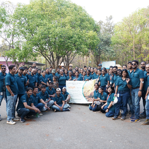 Innovation Meets Nature: Voya India’s Urban Forest for Employee Engagement – Planting