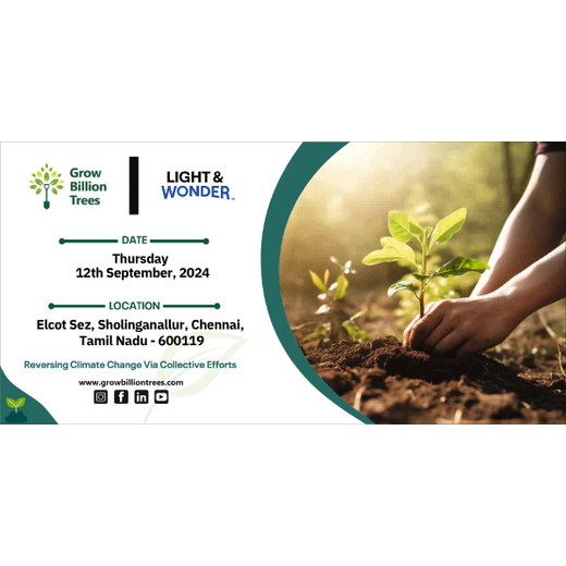Nurturing Nature: Light & Wonder’s Green Engagement Program – Planting