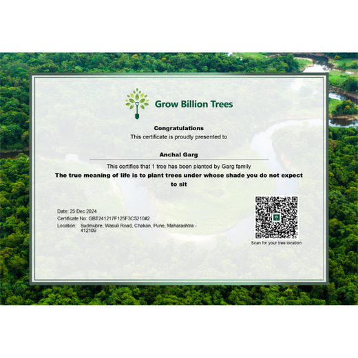 Beyond Today: Garg & Swarnakar Family’s Gift to Nature – Planting