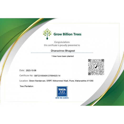 "TATA AIG's Green Initiative in Pune: Nurturing Urban Forests Beyond Insurance" – Planting