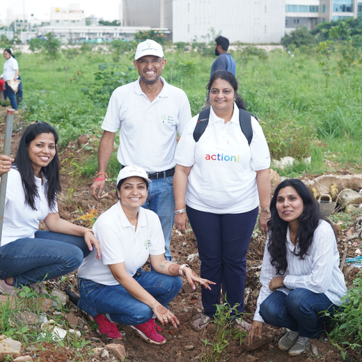 TotalEnergies Brings Together Teams to Grow an Urban Micro Forest – 6 months