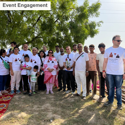 Dr. Jitendra Singh Forest: Planting Seeds of Leadership and Sustainability in Noida – Planting