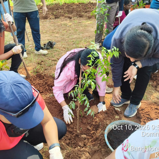 Novo Nordisk: Nurturing Nature, Strengthening Resilience in Bengaluru – Planting