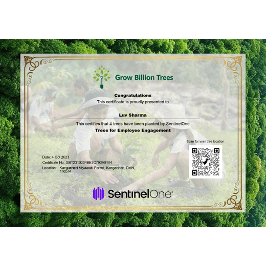 EACH ONE PLANT ONE: SentinelOne’s Green Commitment to Urban Sustainability – Planting