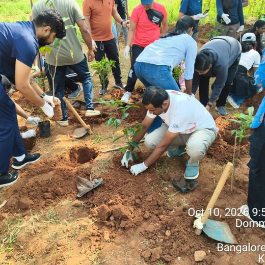 Novo Nordisk: Nurturing Nature, Strengthening Resilience in Bengaluru – Planting