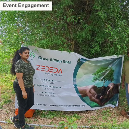 Cultivating Urban Change: Zededa India’s Tree Planting Drive – Planting