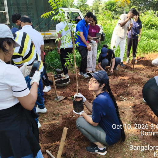 Novo Nordisk: Nurturing Nature, Strengthening Resilience in Bengaluru – Planting