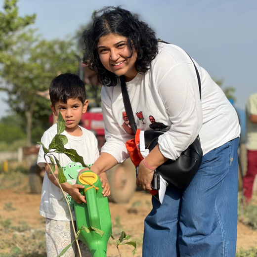 Forest in the Memory of Late Shri Ved Prakash Modi and Late Smt Nirmal Modi – Planting