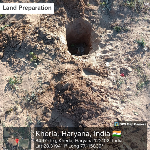 A Green Step This Christmas in Gurgaon by Yatendra Singh – Planting