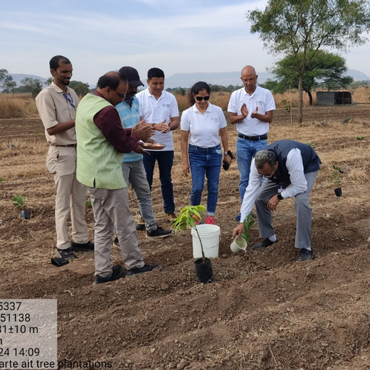 AIT’s Green Start to 2025: Growing Bonds, Growing Trees – Planting