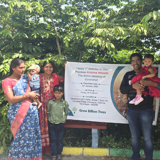 Happy 1st Birthday to Our Precious Krishna Hitaishi – The Divine Blessing of Govindha! A Celebration of Life and Nature – 6 months