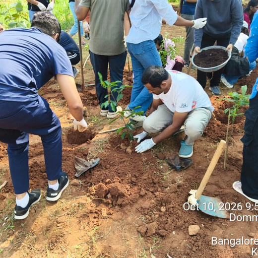 Novo Nordisk: Nurturing Nature, Strengthening Resilience in Bengaluru – Planting
