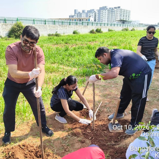 Novo Nordisk: Nurturing Nature, Strengthening Resilience in Bengaluru – Planting