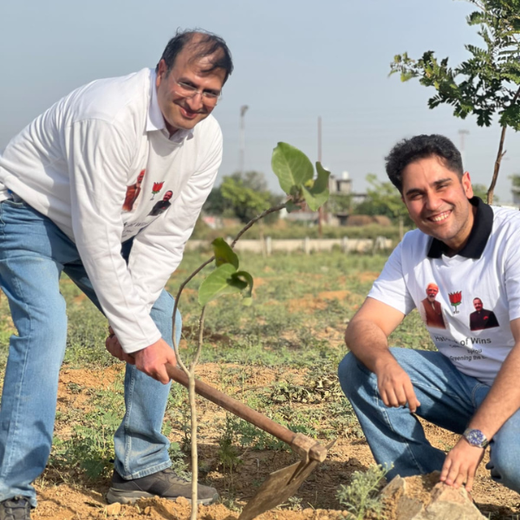 Forest in the Memory of Late Shri Ved Prakash Modi and Late Smt Nirmal Modi – Planting