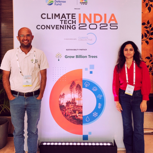 CNBC-TV18, EDF, and Climate Collective Unite for Agroforestry at Climate Tech Convening India 2025 – 6 months