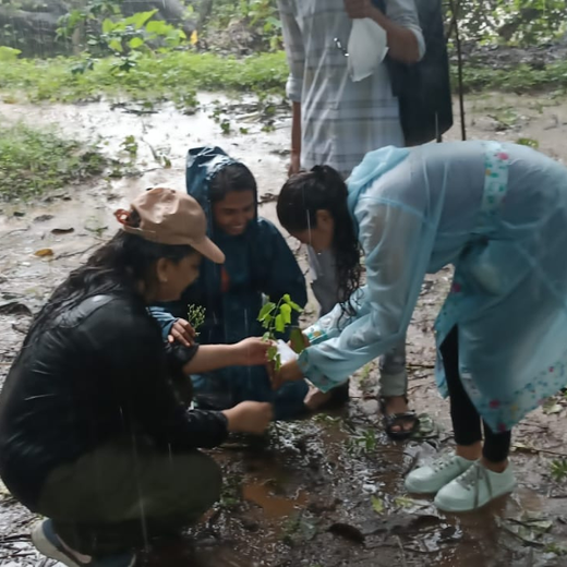 “Cimpress Mumbai Goes Green: Creating Urban Forests Through Employee Engagement” – Planting