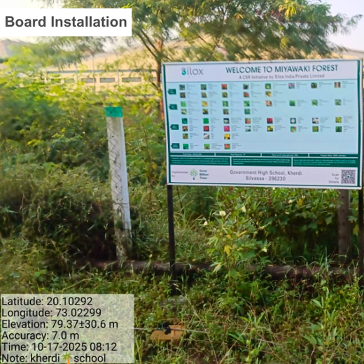 Silox India Miyawaki Tree Plantation School Initiative: Growing Green Futures – 2 years