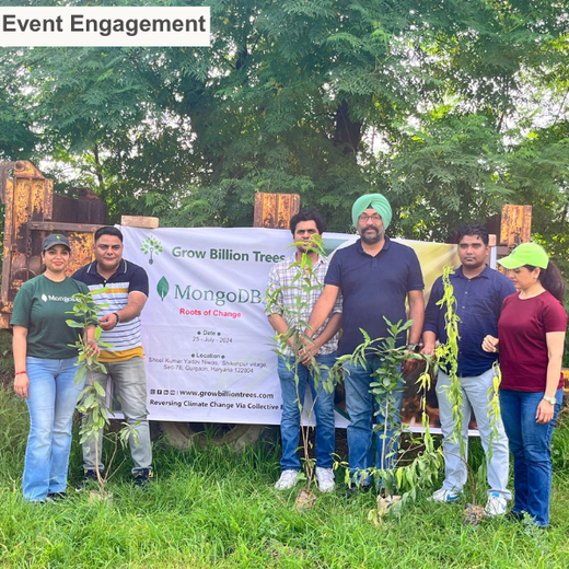 "Eco-Engagement: MongoDB’s Urban Forest Tree Planting for a Greener World" – Planting