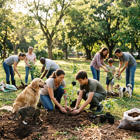 Trees for Pets: Memorial Tree Planting Service for ₹299
