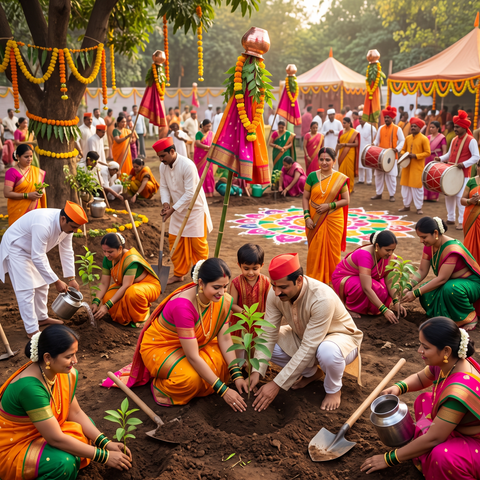 Trees for Gudi Padwa