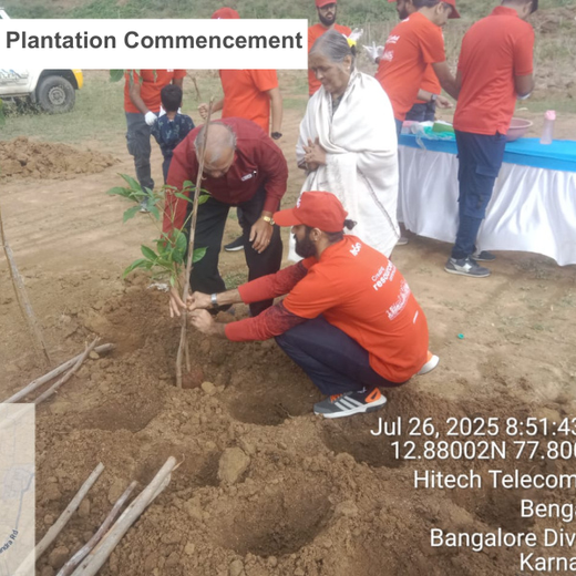 Branching Out for Change: Itron India Pvt Ltd's CSR for Urban Forests – 6 months