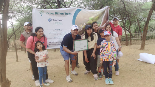 "Trammo Celebrates Earth Day with an Urban Forest Initiative to Engage Employees" – Planting