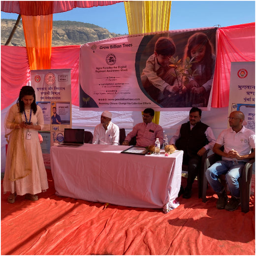 AgroForestry for Digital Payment Awareness Week - By Reserve Bank Of India(RBI) – Planting