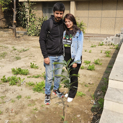 Green Vows: Shivam & Surbhi’s Wedding Gift to Nature – Planting