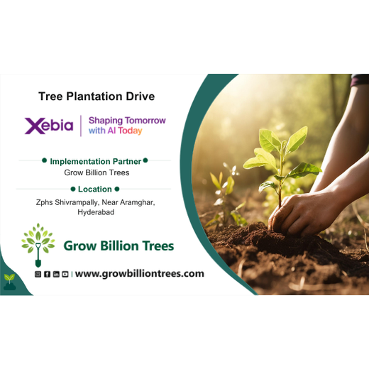 Xebia Advancing Urban Sustainability Through Tree Plantation – 6 months
