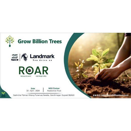 Group Landmark's ROAR (Reduce to Zero, Add Responsibility) Initiative: Miyawaki Forests – 6 months
