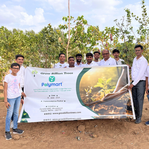 Polymart Plants the Future: Engaging Employees Through Urban Forestry – Planting