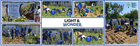 “Nurturing Nature:Light & Wonder’s Green Engagement Program”