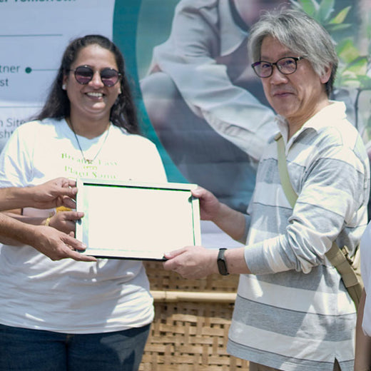 Azbil's Urban Forest Initiative: Empowering Employees, Enriching Ecosystems – Planting