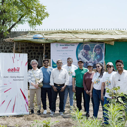 Azbil's Urban Forest Initiative: Empowering Employees, Enriching Ecosystems – Planting