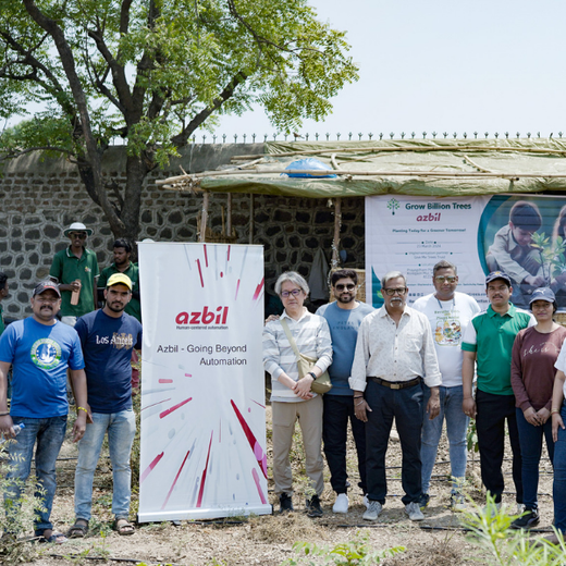 Azbil's Urban Forest Initiative: Empowering Employees, Enriching Ecosystems – Planting