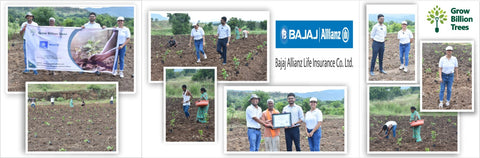 Nurturing Tomorrow: Bajaj Allianz Life Insurance's Agroforestry Initiative for a Greener Future