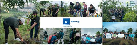 Growing for Good: Bajaj Allianz Life Insurance's Tree Plantation Initiative – Towards a Better Tomorrow