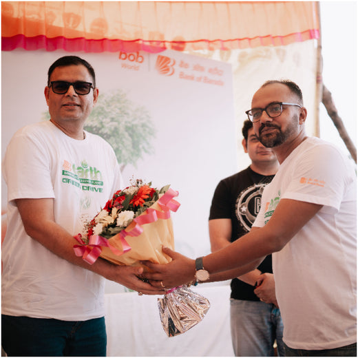 A Century and Beyond: Bank of Baroda's Green Celebration for 117 Years – Planting