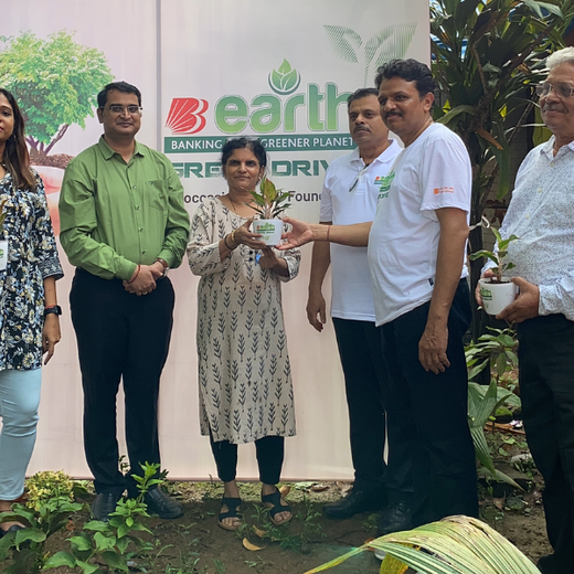 Bank of Baroda’s MMCR Urban Forest Initiative: A Green Milestone for 117th Foundation Day – Planting