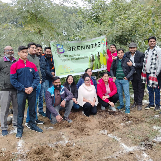 Brenntag's Green Initiative: Employee Tree Plantation in Gurgaon – Planting