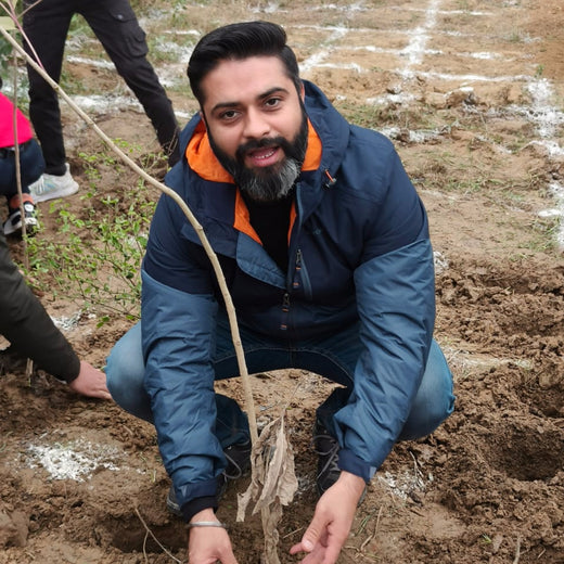 Brenntag's Green Initiative: Employee Tree Plantation in Gurgaon – Planting