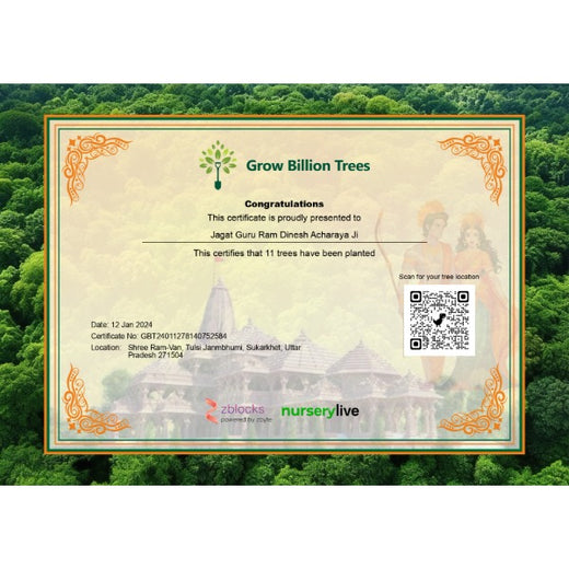 Trees for Shree Ram Katha by Ram Parivar – Planting